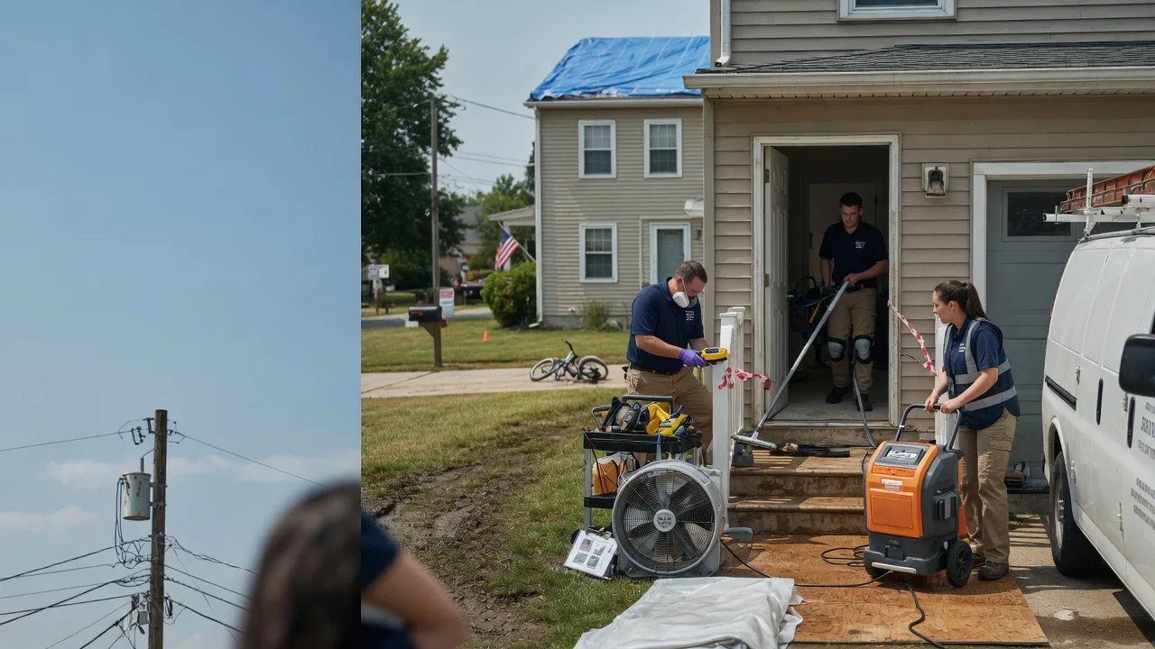 Water Damage Repair in Milltown, WI near me